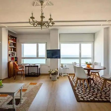 Apartamento Ezcurdia 22 Playa De San Lorenzo Primera Linea Gijón Eksteriør bilde