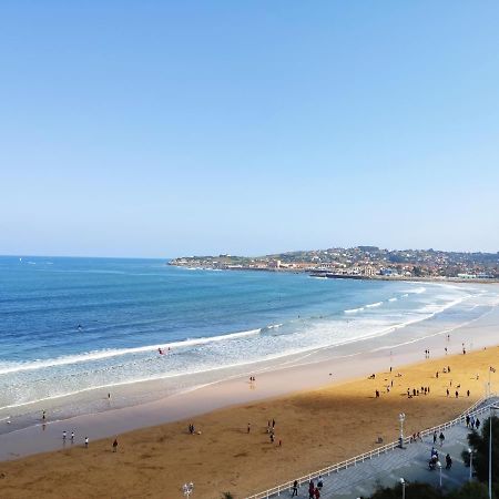 Apartamento Ezcurdia 22 Playa De San Lorenzo Primera Linea Gijón Eksteriør bilde